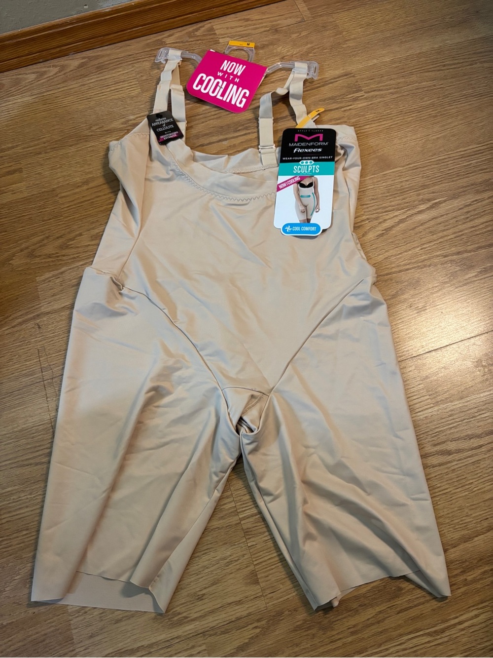 NEW Maidenform Shapewear in nude tan with  convertible straps